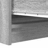 Sideboard Grey Sonoma 100x35x76 cm Engineered Wood 3328503