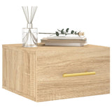 Wall-mounted Bedside Cabinets 2 pcs Sonoma Oak 35x35x20 cm 829795