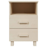Bedside Cabinets"HAMAR"2 pcs Honey Brown 40x35x62 cm Solid Wood 340416