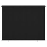 Outdoor Roller Blind 300x230 cm Black 312962