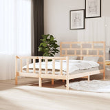 3101348 Bed Frame without Mattress Solid Wood 140x200 cm