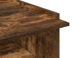 Coffee Table Smoked Oak 50.5 x 50 x 33 cm Engineered Wood 8001006