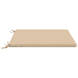 4-Piece Seat Cushions SOEST 4 pcs 100% Polyester Cream 944782