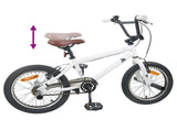 BMX Bike 16 Inches for 5-8 Years Old White 42009727