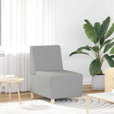 Modular Sofa Unit Armless 2 pcs Cloud Grey 55 x 74 x 82 cm 3399757