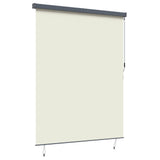 Roller Blind Cream 200 x 250 cm Fabric and Aluminum 362091