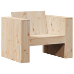 ZNTS 2 Piece Garden Lounge Set Solid Wood Pine 3216895