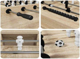 Foosball Table Sonoma Oak 146.5 x 74 x 85 cm Engineered Wood 3378201