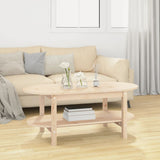 Coffee Table 110x55x45 cm Solid Wood Pine 822287