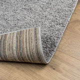 Shaggy Rug PAMPLONA High Pile Modern Grey 120x170 cm 375256