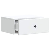 Wall-Mounted Bedside Cabinet 2 pcs White 49 x 34.5 x 20 cm 899126