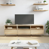 TV Cabinet Sonoma Oak 150x30x44.5 cm Engineered Wood 831263