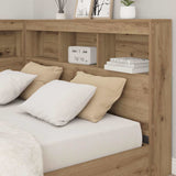 Storage Headboard Artisan Oak Engineered Wood 3335484
