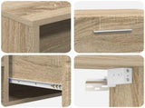 TV Cabinet Set FLORIN 3 pcs Sonoma Oak Engineered Wood 3397926