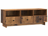 TV Cabinet Old Wood 102 x 34.5 x 50 cm Engineered Wood 893993