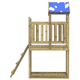 Play Tower Brown 52.5 x 110.5 x 215 cm Solid Impregnated Wood 3417180
