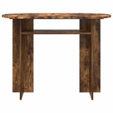 Console Table Smoked Oak 100 x 39.5 x 75 cm Engineered Wood 8001163