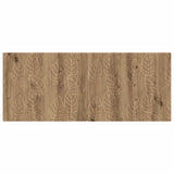 Wall-Mounted Headboard DELFT Artisan Oak Engineered Wood 897194