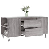 Coffee Table Grey Sonoma 102x44.5x50 cm Engineered Wood 831002