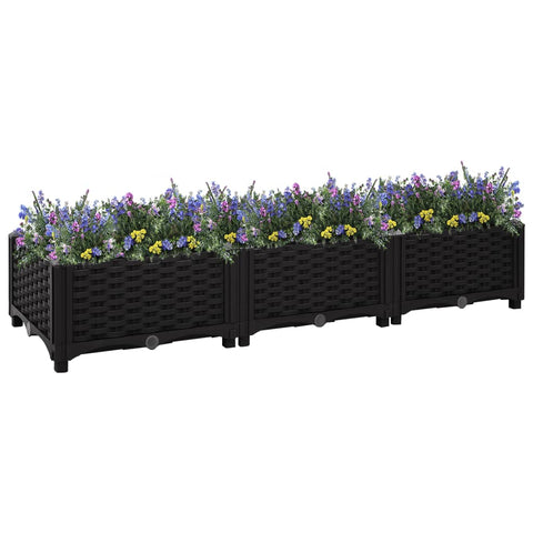 ZNTS Raised Bed 120x40x23 cm Polypropylene 316528