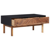 Coffee Table 90x50x40 cm Solid Acacia Wood and MDF 289908