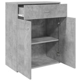 Sideboard Concrete Grey 60x30x75 cm Engineered Wood 800715