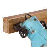 Wall Lamp 25 W Distressed Blue 45x25 cm E27 371823