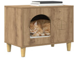 Cat House Artisian Oak 51 x 30 x 52 cm Engineered Wood 8000670
