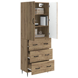 Cabinet Set 2 pcs Artisan Oak 66 x 34.5 x 90 cm Engineered Wood 3416645
