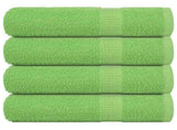 Bath Towels "FROGN" 4 pcs Apple Green 100x150 cm 360 gsm 137029