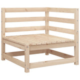 Garden Sofa Set Natural wood Solid pine wood Large Modular 3299319