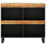 Side Cabinet 85x33x75 cm Solid Wood Mango 352897