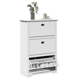 Shoe Rack BODO White 80x35x118 cm 4016881