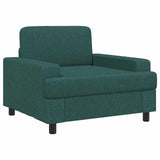Armchair Dark Green Fabric 42043459