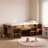 Kids'Bed Frame with Storage Old Wood 80 x 200 cm 3422601