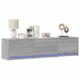 TV Cabinet Grey Sonoma 165 x 34 x 40 cm Engineered Wood 8006562
