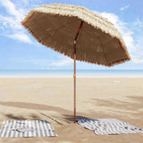 Garden Parasol Natural 205 x 205 x 210 cm 42006674