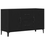 Sideboard Black Oak 100 x 36 x 60 cm Engineered Wood 862762