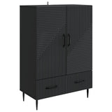 Sideboard with Drawer Black 66 x 34.5 x 95 cm Engineered Wood 894896