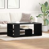 Coffee Table Black Oak 100 x 50 x 40 cm Engineered Wood 862629