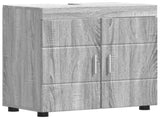 Bathroom Cabinet Set TULUM Grey Sonoma 60 x 34 x 63 cm 880327