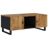 Coffee Table 100x54x40 cm Solid Wood Mango&Engineered Wood 351953