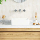 Wash Basin 40x30x13 cm Ceramic White 143919