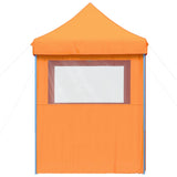 Party Tent Folding Orange 200 x 200 x 306 cm Oxford Fabric 42023540