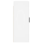 Wall Mounted Cabinets 2 pcs White Engineered Wood 3197945