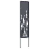 Garden Privacy Screen Anthracite 32 x 140 cm Cold-rolled steel 876240