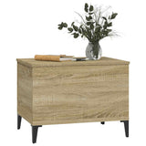 Coffee Table Sonoma Oak 60x44,5x45 cm Engineered Wood 819575
