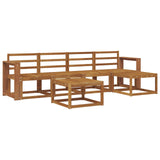 Outdoor Sofa Set 6 pcs Natural 3366292