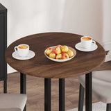Table Top Brown oak 70 x 1.5 cm Engineered Wood 880418
