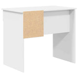 Desk with Drawer White 90 x 49 x 75 cm Engineered Wood 869266